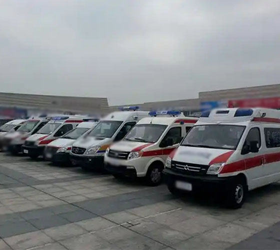 古县服务车队展示